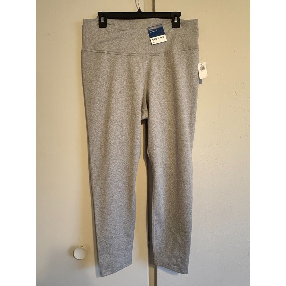 Old Navy Extra High Rise 7/8 Ankle Could Comfy Adult Leggings Size XL